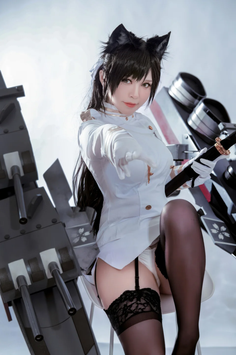 半半子 - No.098 碧蓝航线 爱宕 [45P-338MB] tg@simisebaisi 【丝足阁】005.webp